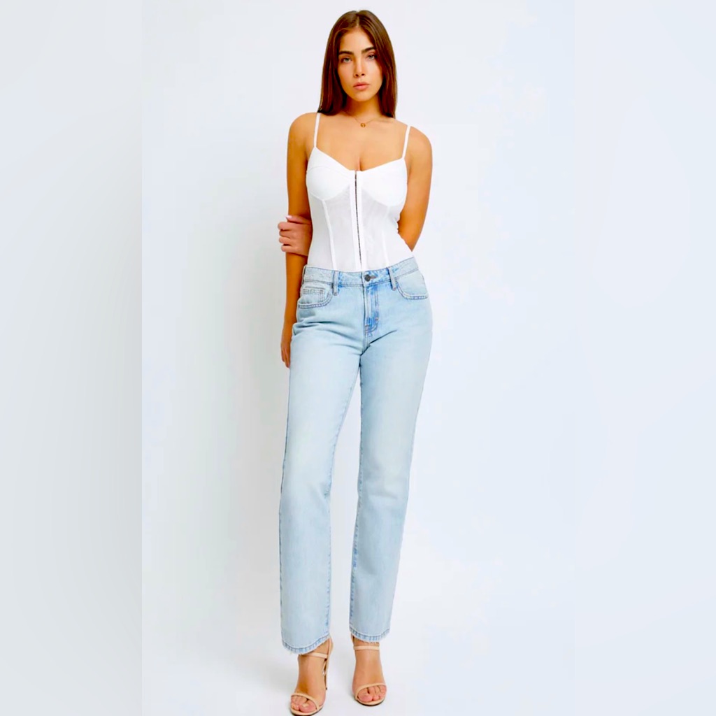 Hidden Tracey High-Rise Relaxed Fit - Light Blue Women's Jeans